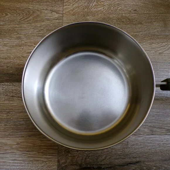 REVERE WARE Vintage 2 Qt Stainless Saucepan Copper Bottom - Picture 10 of 13